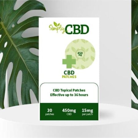 SimplyCBD CBD Patches - 30 Patches - 15mg Per Patch
